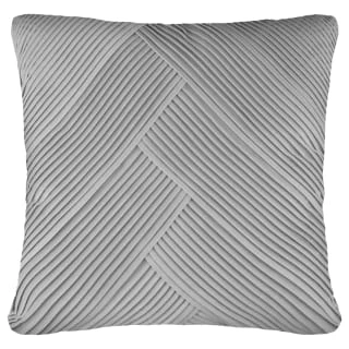 B&M Pleated Cushion - Silver 3 B&M Pleated Cushion - Silver
