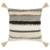 B&M Esme Stripe Woven Cushion - Mono -Home Furnishings 380483 esme stripe woven cushion mono