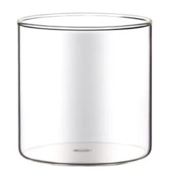 B&M Natural Home Glass Jars In Bamboo Stand 3pk -Home Furnishings 380530 3pk natural home glass jars in bamboo stand 4
