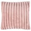B&M Alaska Faux Fur Cushion - Blush -Home Furnishings 380787 alaska faux fur cushion