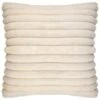 B&M Alaska Faux Fur Cushion - Cream -Home Furnishings 380793 alaska cream faux fur cushion