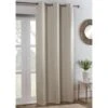 B&M Kent Woven Blackout Panel 54 X 86" - Cream -Home Furnishings 380880 kent blackout woven panel cream
