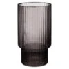 B&M Urban Paradise Smokey Ribbed Glass Tumbler - Grey 2 B&M Urban Paradise Smokey Ribbed Glass Tumbler - Grey -Home Furnishings 380933 smoked grey ribbed tumbler