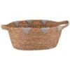 B&M Edessa Triangle Wicker Basket - Grey 1 B&M Edessa Triangle Wicker Basket - Grey -Home Furnishings 381893 edessa grey diamond wicker basket