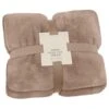 Heritage Collection Aspen Faux Fur Throw - Mink -Home Furnishings 383183 aspen throw dark mink 4