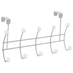 B&M 10 Ball Overdoor Hooks - Silver