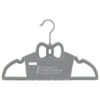 B&M Children's Non-Slip Hangers 8pk - Grey -Home Furnishings 383693 8pk childrens hangers grey bow 2