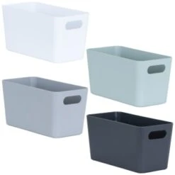 Soho Storage Tub 10 X 30 X 10cm - Sage -Home Furnishings 384402 soho size c box 10x30x10cm group1 1