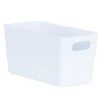 Soho Storage Tub 10 X 30 X 10cm - White -Home Furnishings 384402 soho size c box white 10x30x10cm