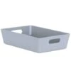 Soho Storage Tray 6 X 25.5 X 17cm - Grey -Home Furnishings 384408 soho size d box grey 6x25 5x17cm