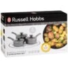 Russell Hobbs Russel Hobbs Metallic Marble Pan Set 3pc 1 Russell Hobbs Russel Hobbs Metallic Marble Pan Set 3pc -Home Furnishings 384626 russel hobbs metalic marble 3 piece pan set