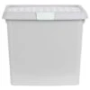 B&M Waffle Clip Box Storage Cube 14L - Grey -Home Furnishings 384966 grey 14l waffle clip box cube