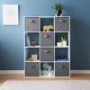 Lokken 12 Cube Shelving Unit With 6 Baskets 2 Lokken 12 Cube Shelving Unit With 6 Baskets -Home Furnishings 385648 lokken 12 cube shelving with 6 baskets