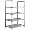 Spaceways 4 Tier Storage Shelves -Home Furnishings 386760 spaceways 4 tier storage rack
