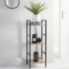 B&M Michigan 3 Tier Shelving Unit -Home Furnishings 387366 michigan 3 tier shelving unit