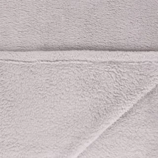 B&M Cosy At Home Silver Teddy Throw 4 B&M Cosy At Home Silver Teddy Throw - Image 2