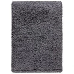 Simply Everyday Teddy Rolled Throw - Grey 9 Simply Everyday Teddy Rolled Throw - Grey -Home Furnishings 388688 simply teddy rolled throw grey 4