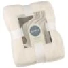 Simply Everyday Super Soft Throw - Cream -Home Furnishings 388708 simply super soft throw cream