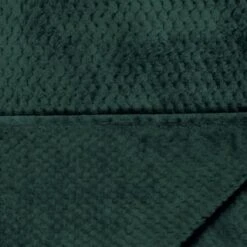 B&M Waffle Throw - Dark Green 9 B&M Waffle Throw - Dark Green -Home Furnishings 388773 waffle throw dark green 2