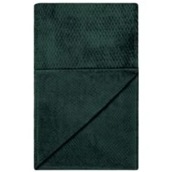 B&M Waffle Throw - Dark Green 8 B&M Waffle Throw - Dark Green -Home Furnishings 388773 waffle throw dark green