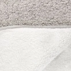 B&M Montana Two Tone Sherpa Throw - Natural 9 B&M Montana Two Tone Sherpa Throw - Natural -Home Furnishings 388815 montana sherpa throw 4