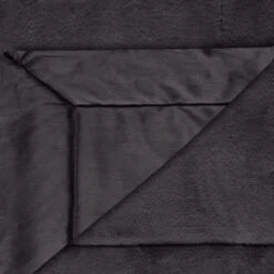 B&M Aspen Throw - Black 9 B&M Aspen Throw - Black -Home Furnishings 388818 aspen throw black 2
