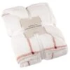B&M Winston Check Sherpa Throw - White -Home Furnishings 388854 winston check throw with sherpa