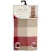 B&M Highland Woven Check Panel 54 X 86" - Red 2 B&M Highland Woven Check Panel 54 X 86" - Red -Home Furnishings 388872 highland red check panel