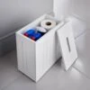 Maine Bathroom Storage Unit - White -Home Furnishings 389088 384014 maine storage box white