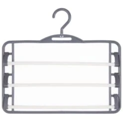 B&M Swivel Hook Trouser Hangers 2pk 9 B&M Swivel Hook Trouser Hangers 2pk -Home Furnishings 389260 home organisation co 2pk trouser hangers 3