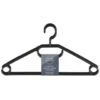B&M Swivel Hook Hangers 8pk - Black -Home Furnishings 389262 home organisation 8pk swivel hook hangers black
