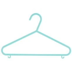 B&M Children's Hangers 10pk - Pastel -Home Furnishings 389289 home organisation co 10pk childrens hangers girl 4