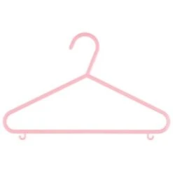 B&M Children's Hangers 10pk - Pastel -Home Furnishings 389289 home organisation co 10pk childrens hangers girl 5