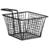 B&M Matte Black Serving Basket -Home Furnishings 390139 serving basket
