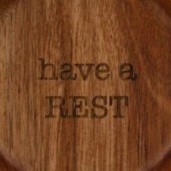 B&M Acacia Spoon Rest -Home Furnishings 390141 acacia spoon rest 3