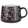 B&M Face Print Mug - Black -Home Furnishings 390329 face print mugs black