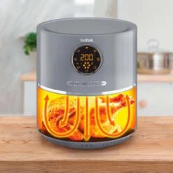 Tefal Ultra Air Fryer 4.2L - Grey -Home Furnishings 390367 tefal ultra air fryer 4