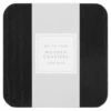 B&M Black Wooden Coasters 4pk -Home Furnishings 390404 4pk wooden coasters solid wood black