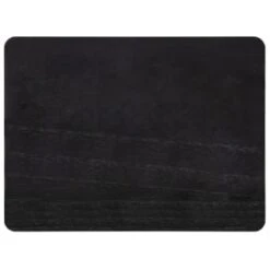 B&M Black Wooden Placemats 2pk -Home Furnishings 390405 2pk wooden placemats black 3