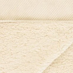 B&M Alba Waffle Sherpa Throw -Home Furnishings 390765 alba waffle sherpa throw 3