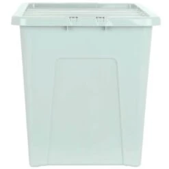 B&M Storage Box With Lid 80L - Sage -Home Furnishings 391384 sage 80l storage box and lid 2