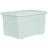 B&M Storage Box With Lid 60L - Sage -Home Furnishings 391388 sage 60l storage box 3