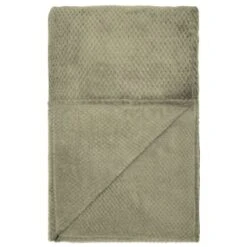 Simply Everyday Waffle Throw - Sage -Home Furnishings 391559 simply waffle throw sage