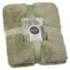 Simply Everyday Waffle Throw - Sage -Home Furnishings 391559 simply waffle throw sage 4