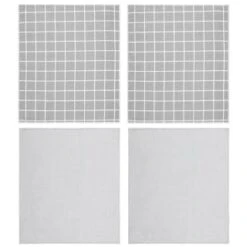 Microfibre Tea Towels 4pk - Check 8 Microfibre Tea Towels 4pk - Check -Home Furnishings 392131 simply everyday 4pk microfibre tea towels 45x65cm check 2