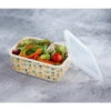 B&M Rectangular Tubs 2pk - Lemons 1 B&M Rectangular Tubs 2pk - Lemons -Home Furnishings 392929 2pk reuse and repurpose rectangle tubs lemon 2