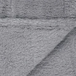 Home Essentials Teddy TV Blanket - Charcoal -Home Furnishings 393425 home essentials teddy tv blanket charcoal 3