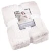 Home Essentials Teddy TV Blanket - Cream 2 Home Essentials Teddy TV Blanket - Cream -Home Furnishings 393427 home essentials teddy tv blanket cream 2