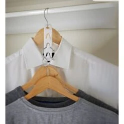 B&M Space Saving Hanger Organisation Hooks 4pk -Home Furnishings 393906 space saving hanger organisation hooks 2