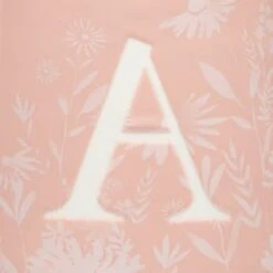 B&M Floral Alphabet Mug (Assorted) -Home Furnishings 394397 floral alphabet mug pink a 2